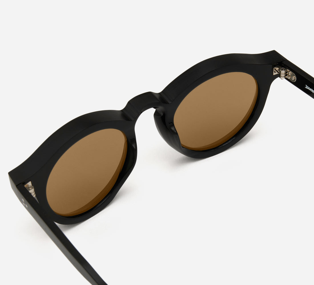 P3 Round - SP-01 - Black/Tobacco - 3