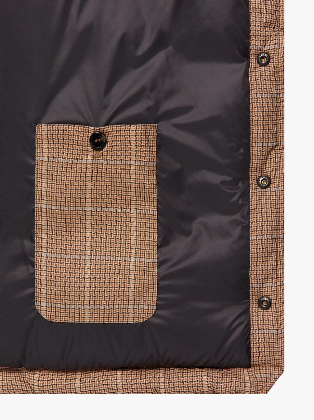 OSAKA BROWN CHECK GILET | GQF-304 - 6