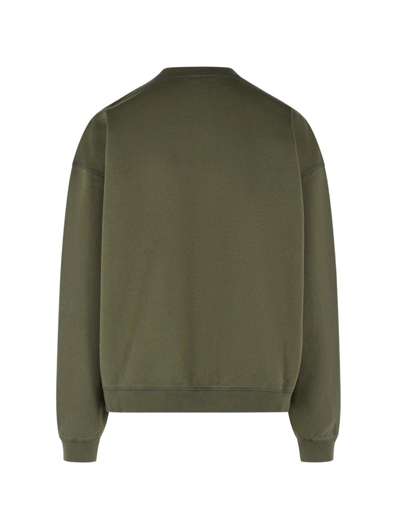 DSQUARED2 logo-detail cotton sweatshirt outlook