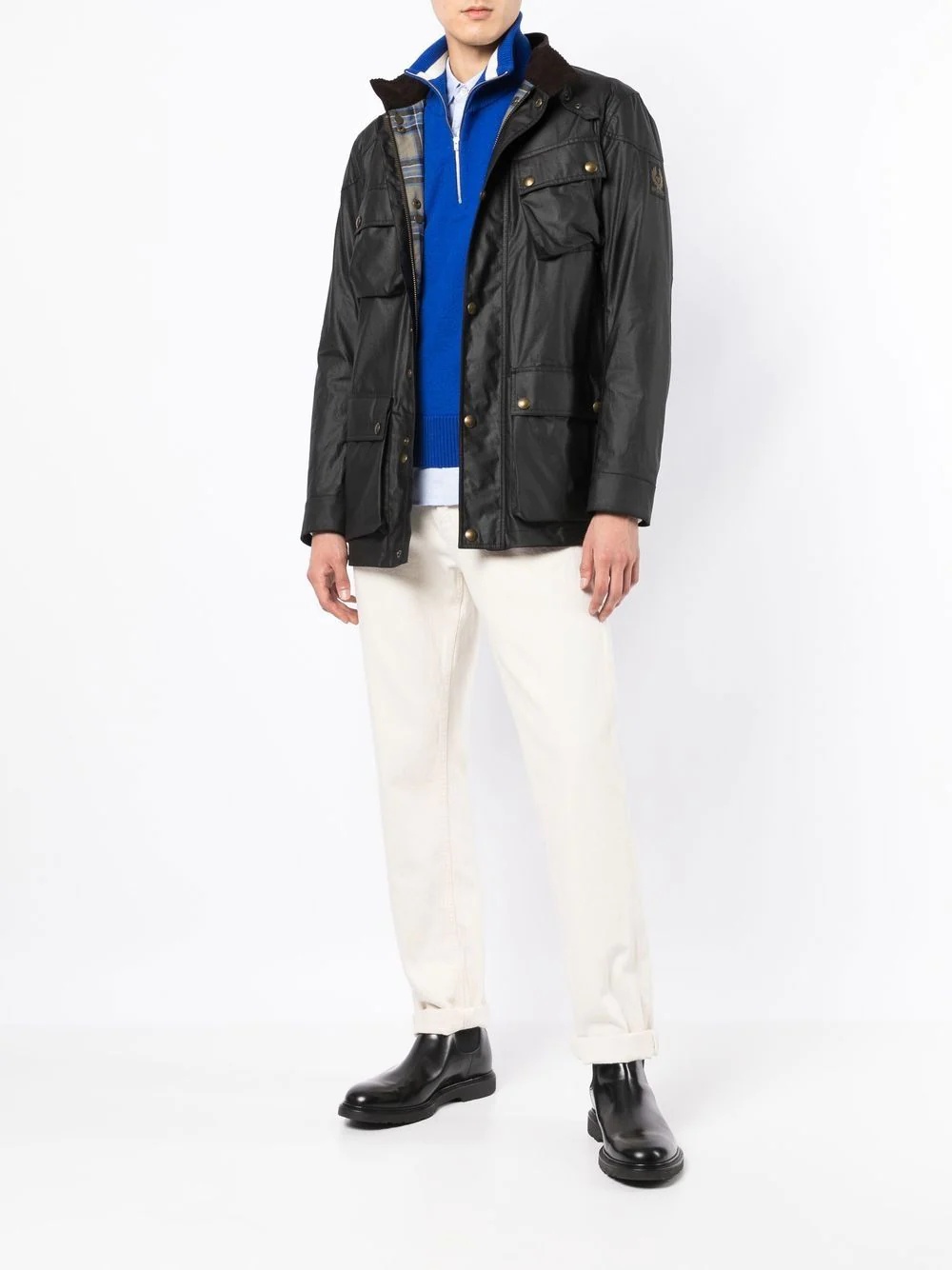 Trialmaster waxed cotton utility jacket - 2