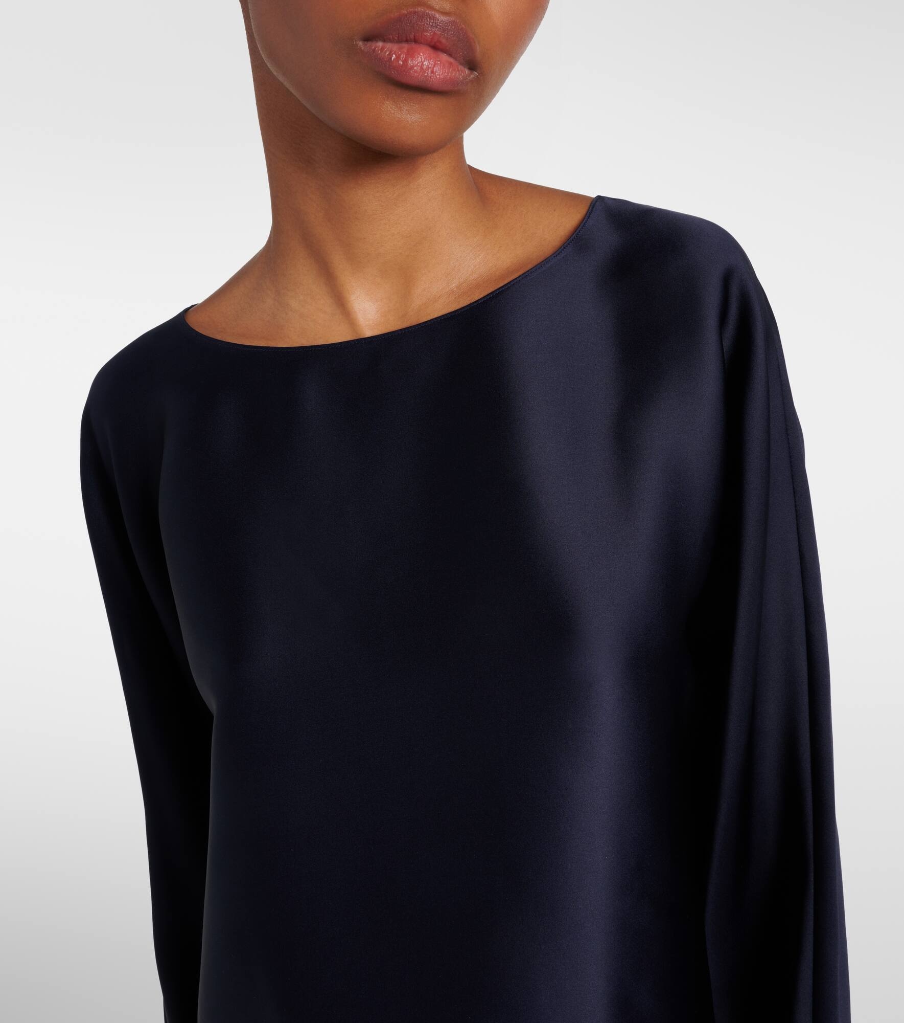Dylia silk satin blouse - 4