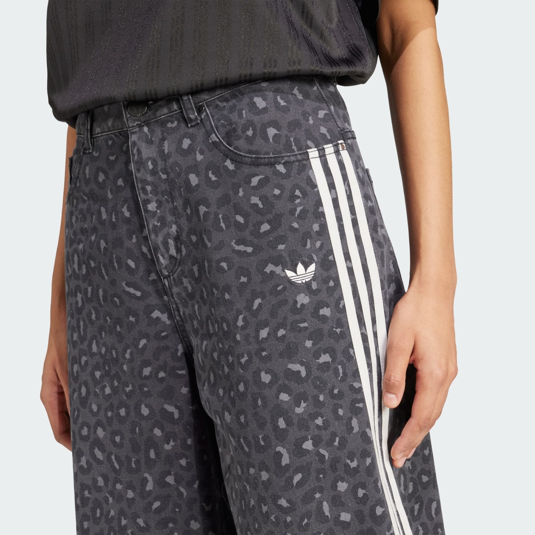 adidas Originals Denim Loose Pants - 5