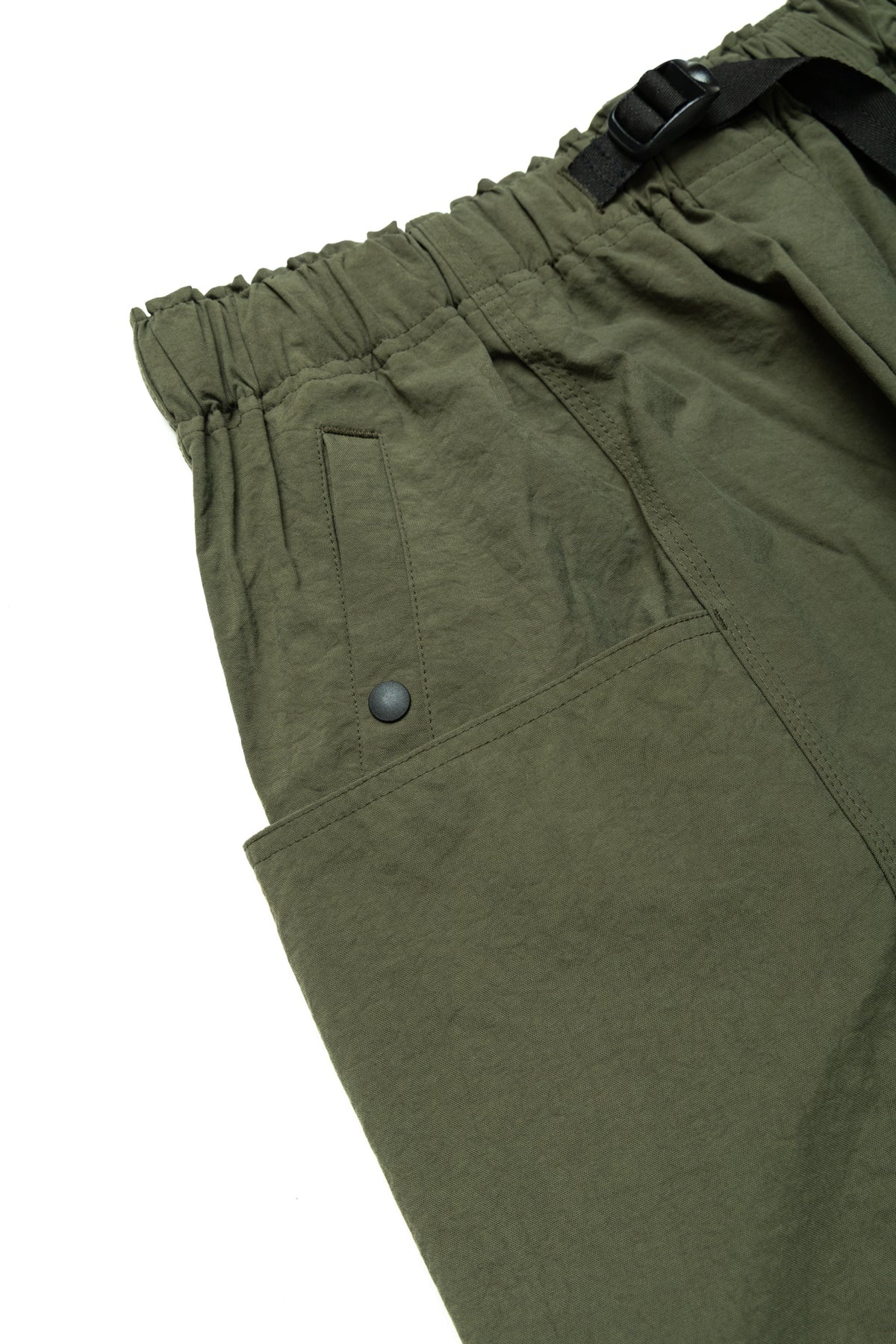 Belted C.S. Pant Nylon Oxford - Olive - 5