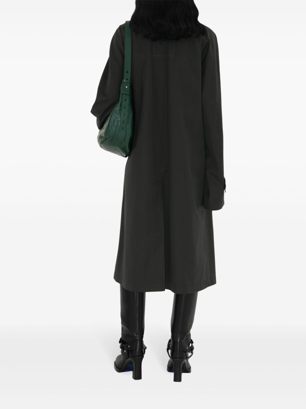 twill-weave car coat - 4