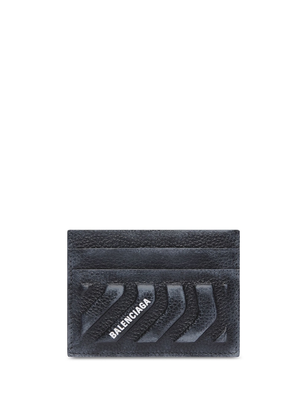 logo-print leather cardholder - 2