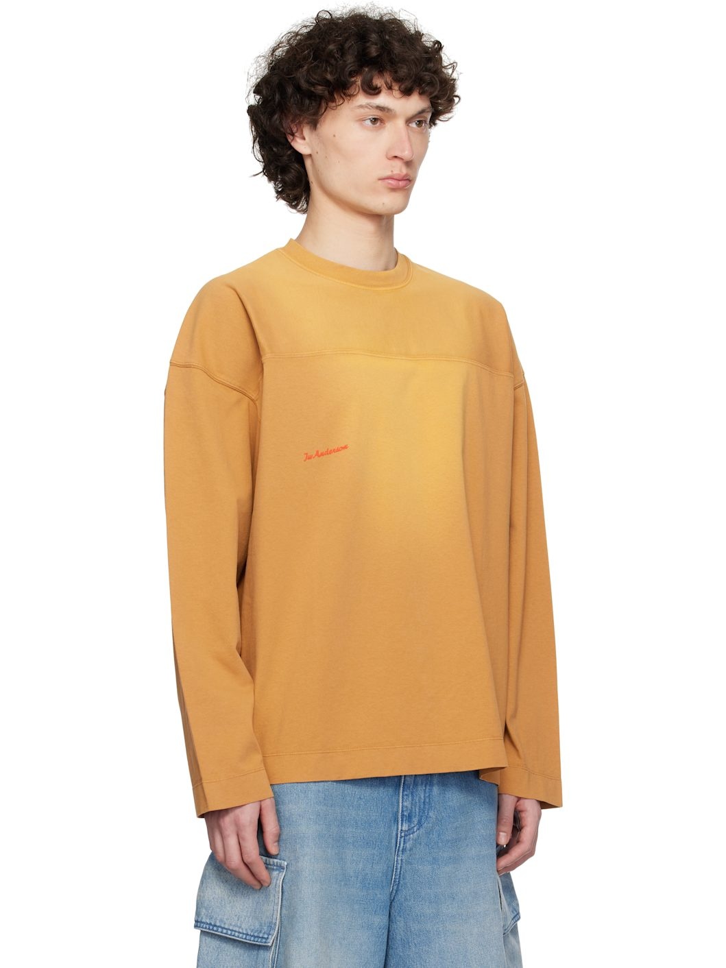 Orange Long Sleeve T-shirt - 2