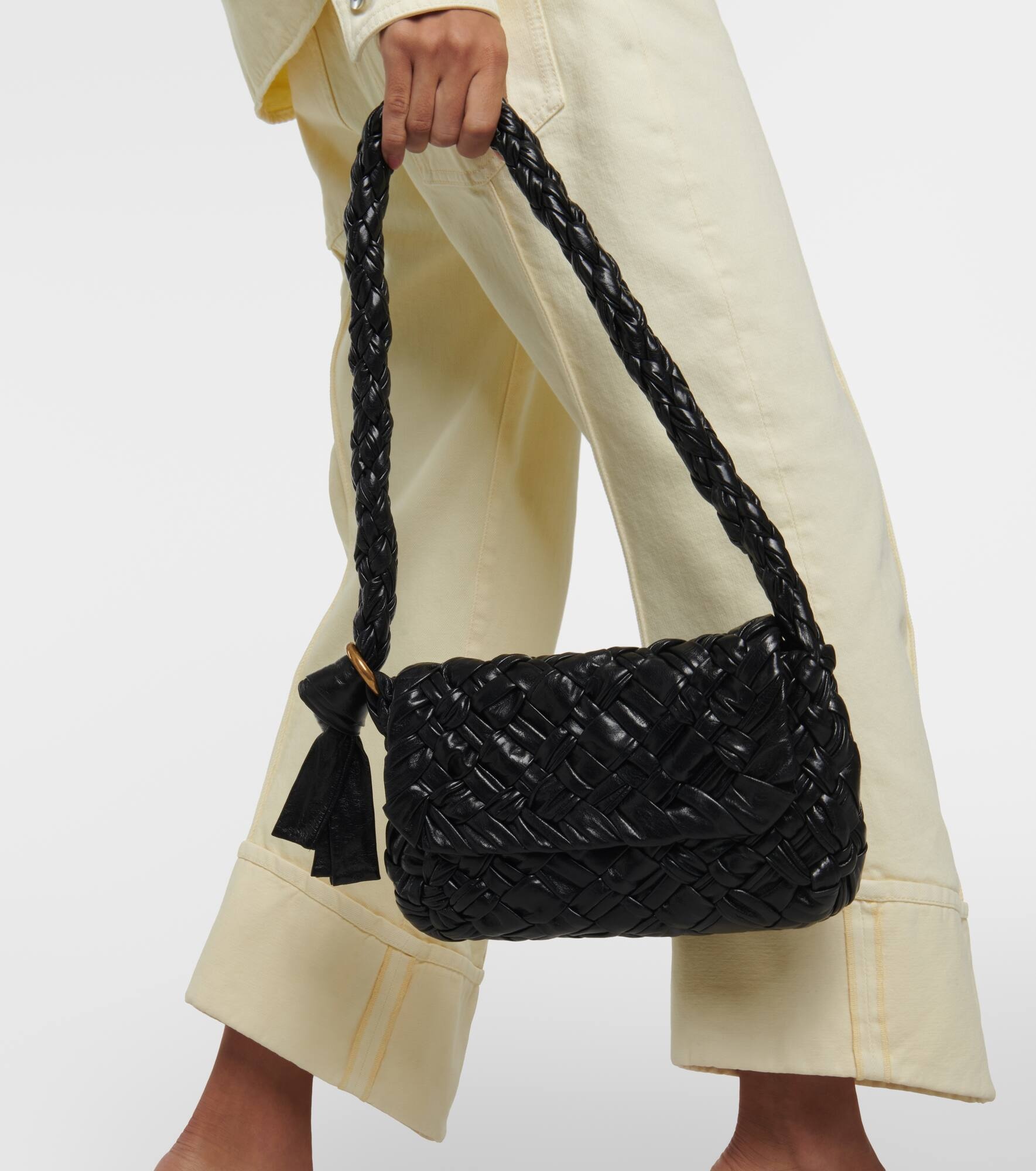 Kalimero Città Small leather shoulder bag - 7