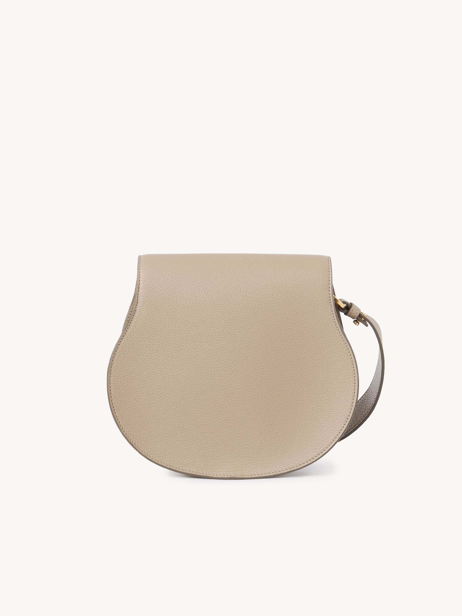 MARCIE SADDLE BAG IN GRAINED LEATHER - 4