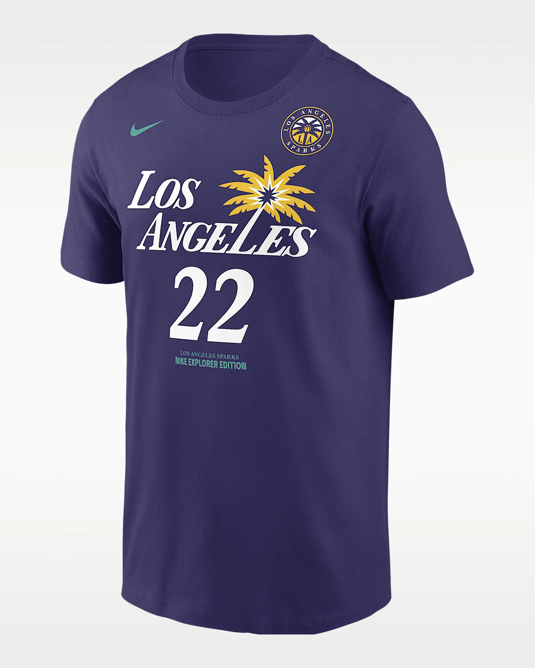 Cameron Brink Los Angeles Sparks Men's Nike WNBA T-Shirt - 1