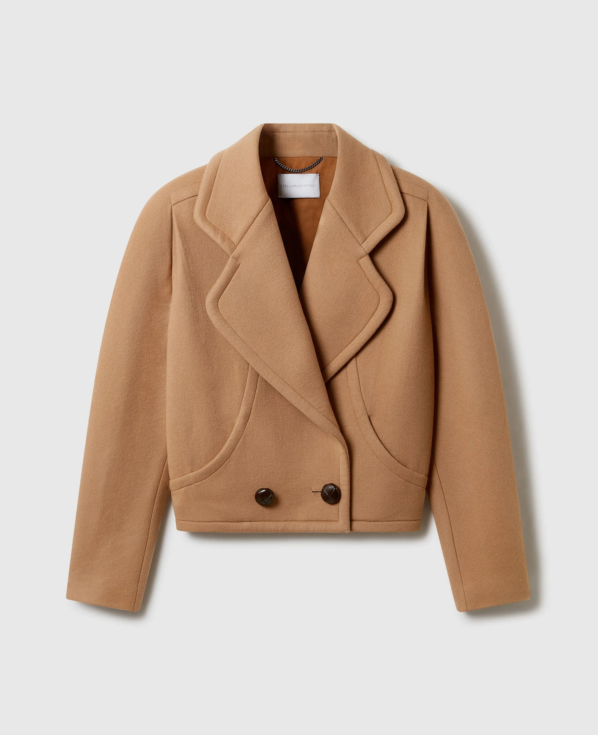 Short Wool Coat - 1