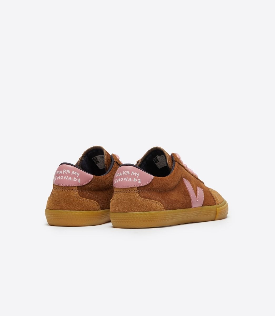 VOLLEY SUEDE VEJA X MAKE MY LEMONADE COGNAC MARY - 3