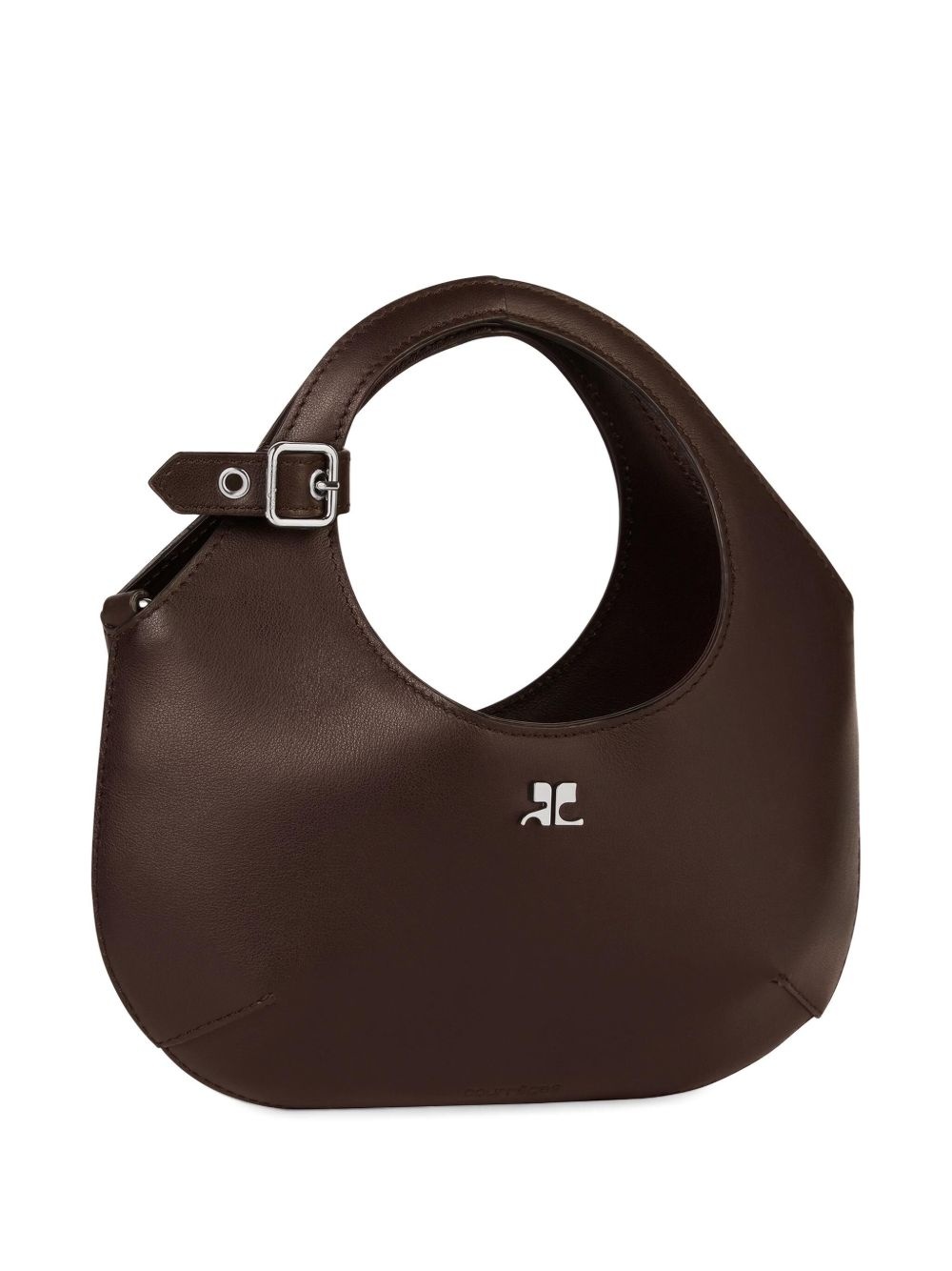 mini Holy leather tote bag - 4