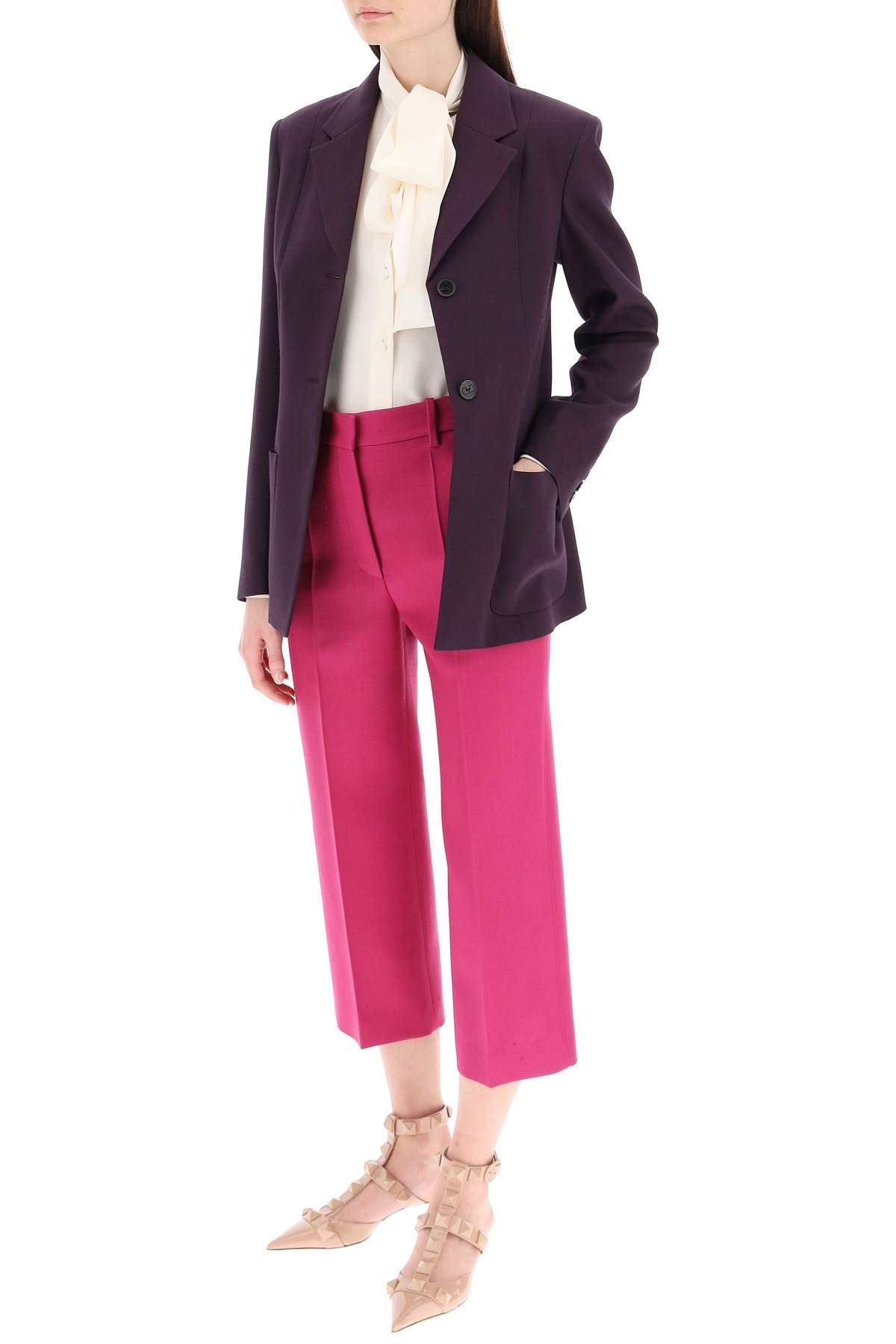 WOOL AND SILK COUTURE BLAZER - 2