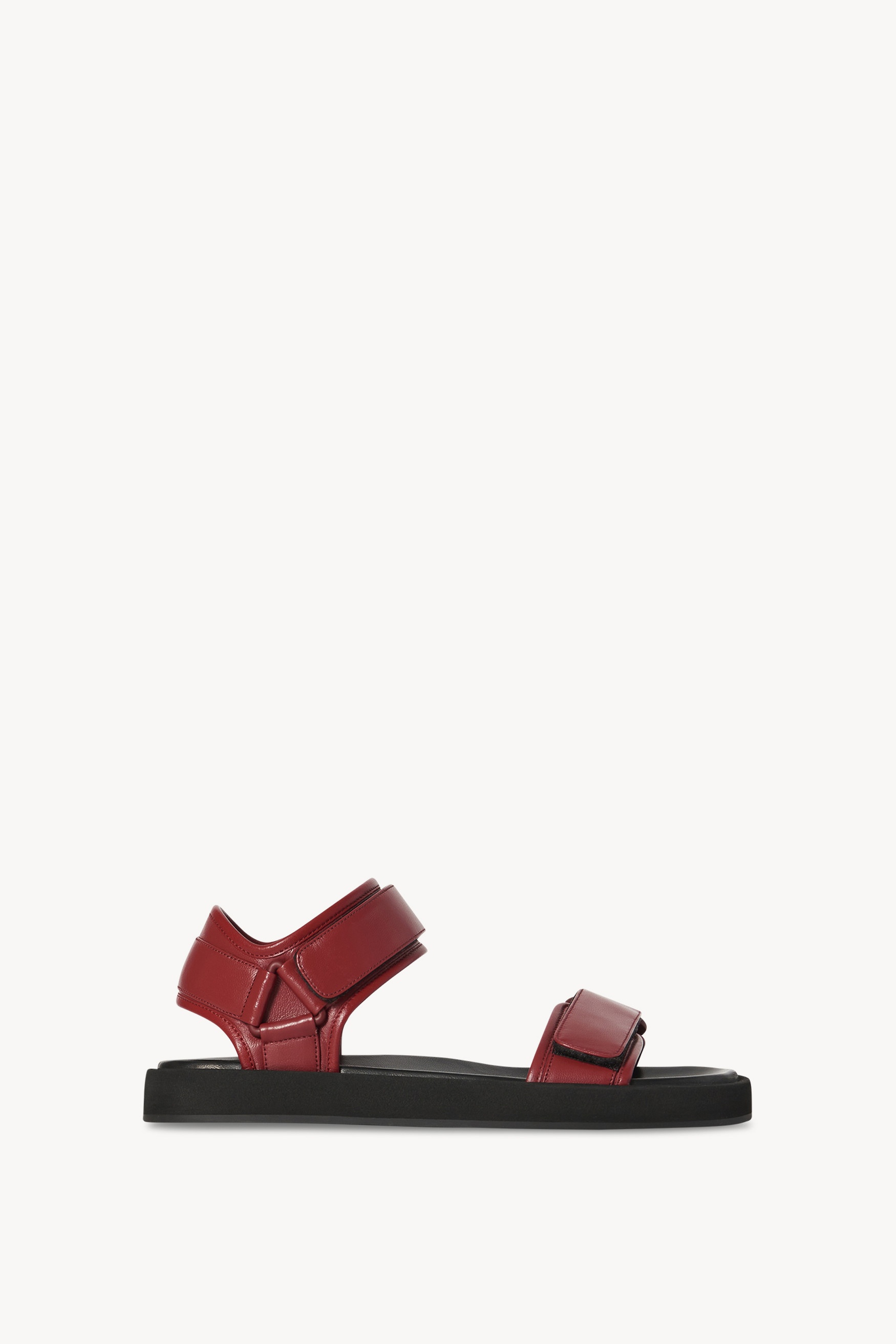 Hook and Loop Sandal in Leather - 1
