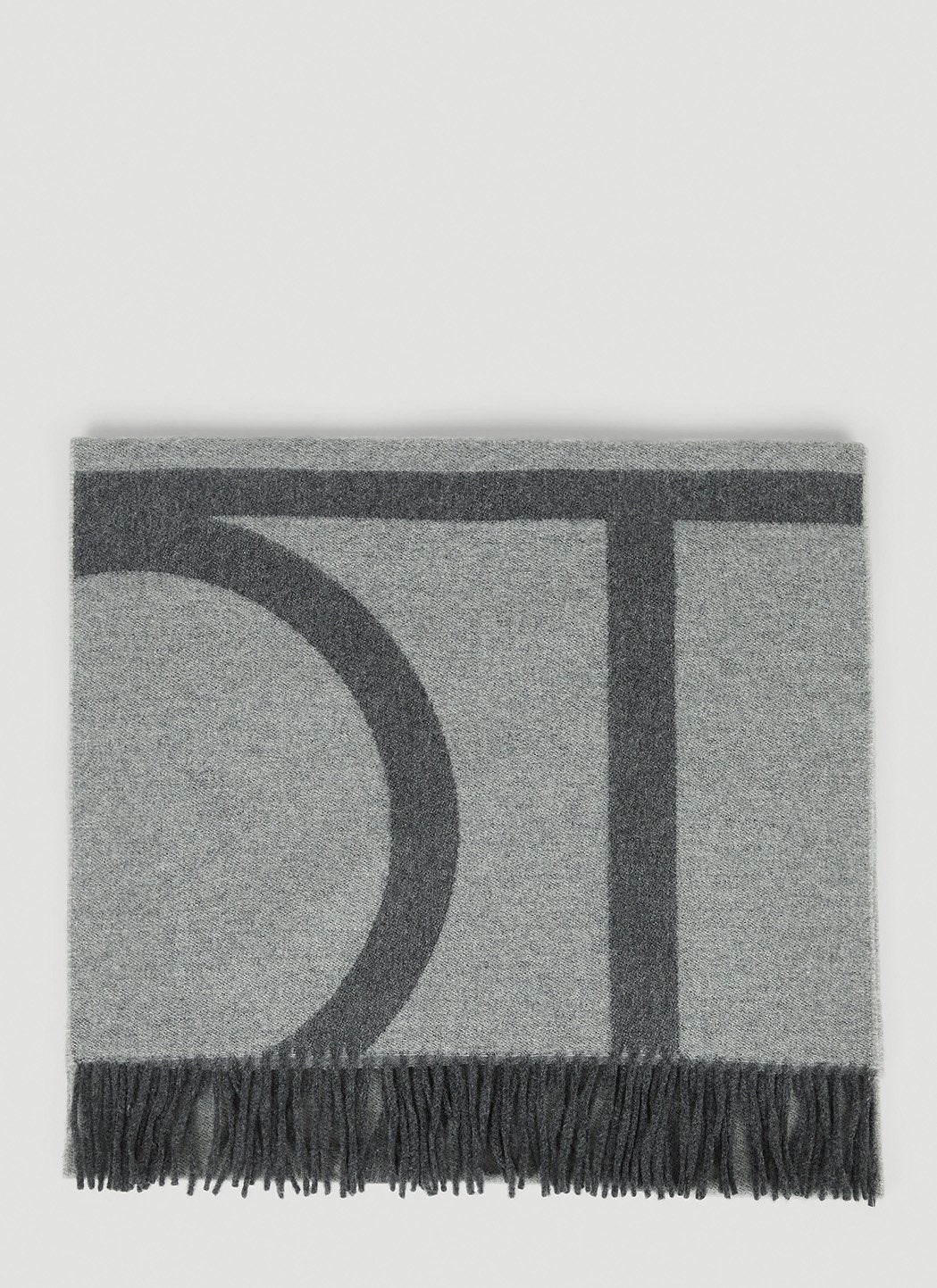 Toteme Women Monogram Jacquard Scarf - 1
