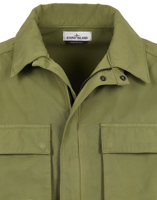 40933 GARMENT-DYED NYLON COTTON BATAVIA  OLIVE GREEN - 3