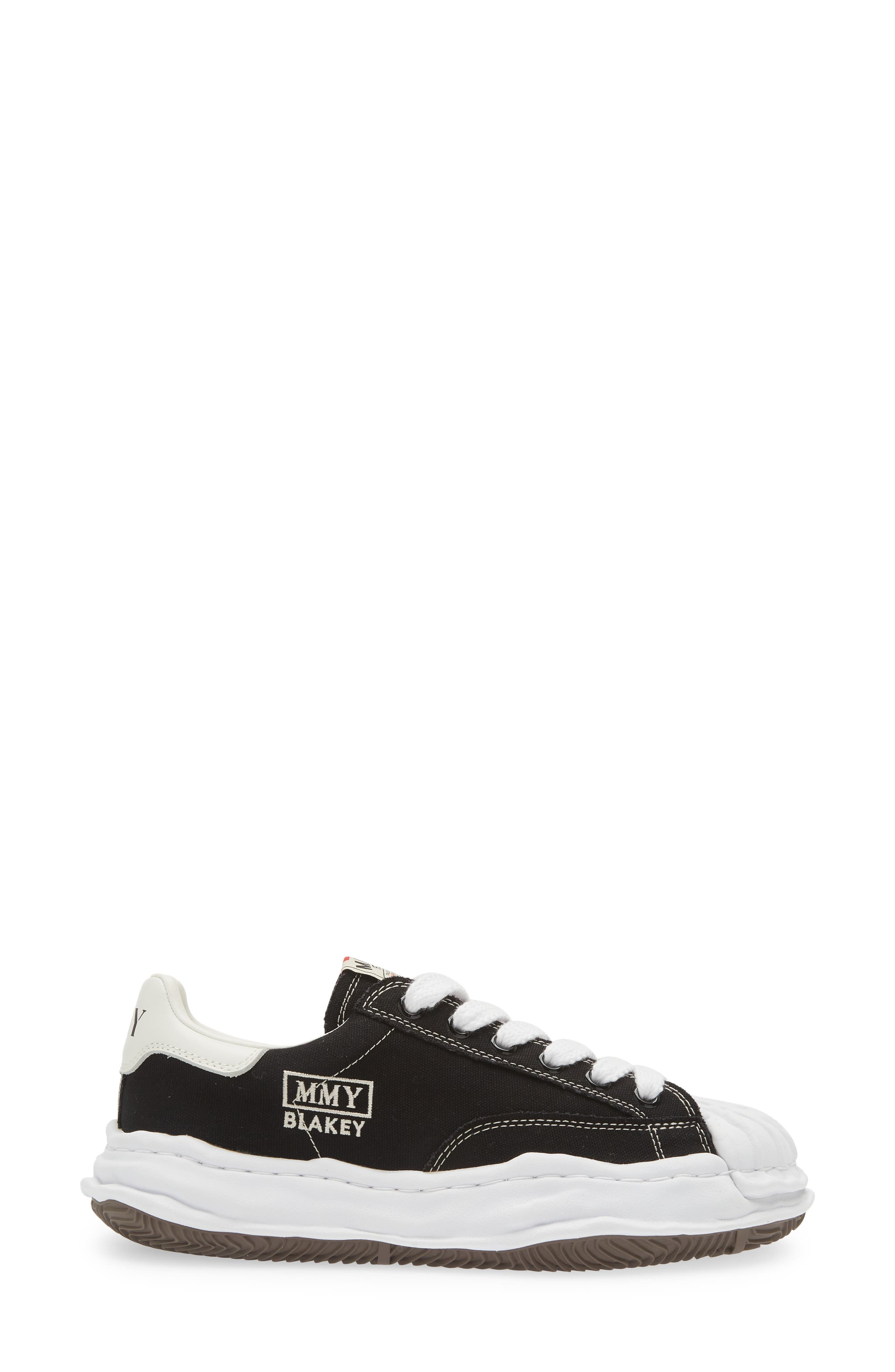 Maison MIHARA YASUHIRO Blakey Original Sole Canvas Sneaker in Black at Nordstrom - 3