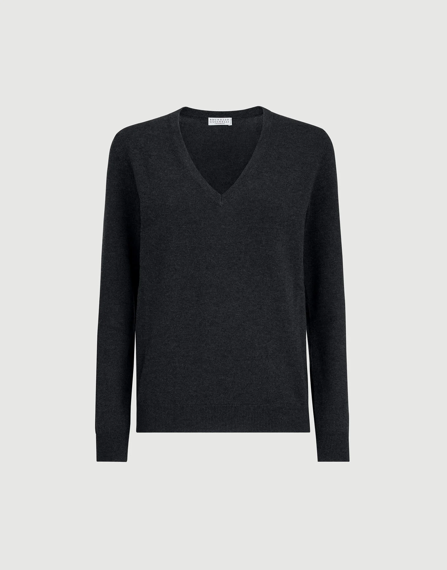 Cashmere sweater with monili - 1