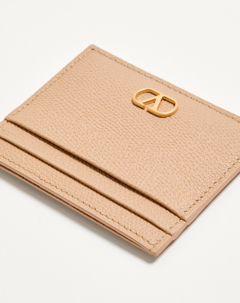 Valentino VLOGO SIGNATURE GRAINY CALFSKIN CARD HOLDER outlook