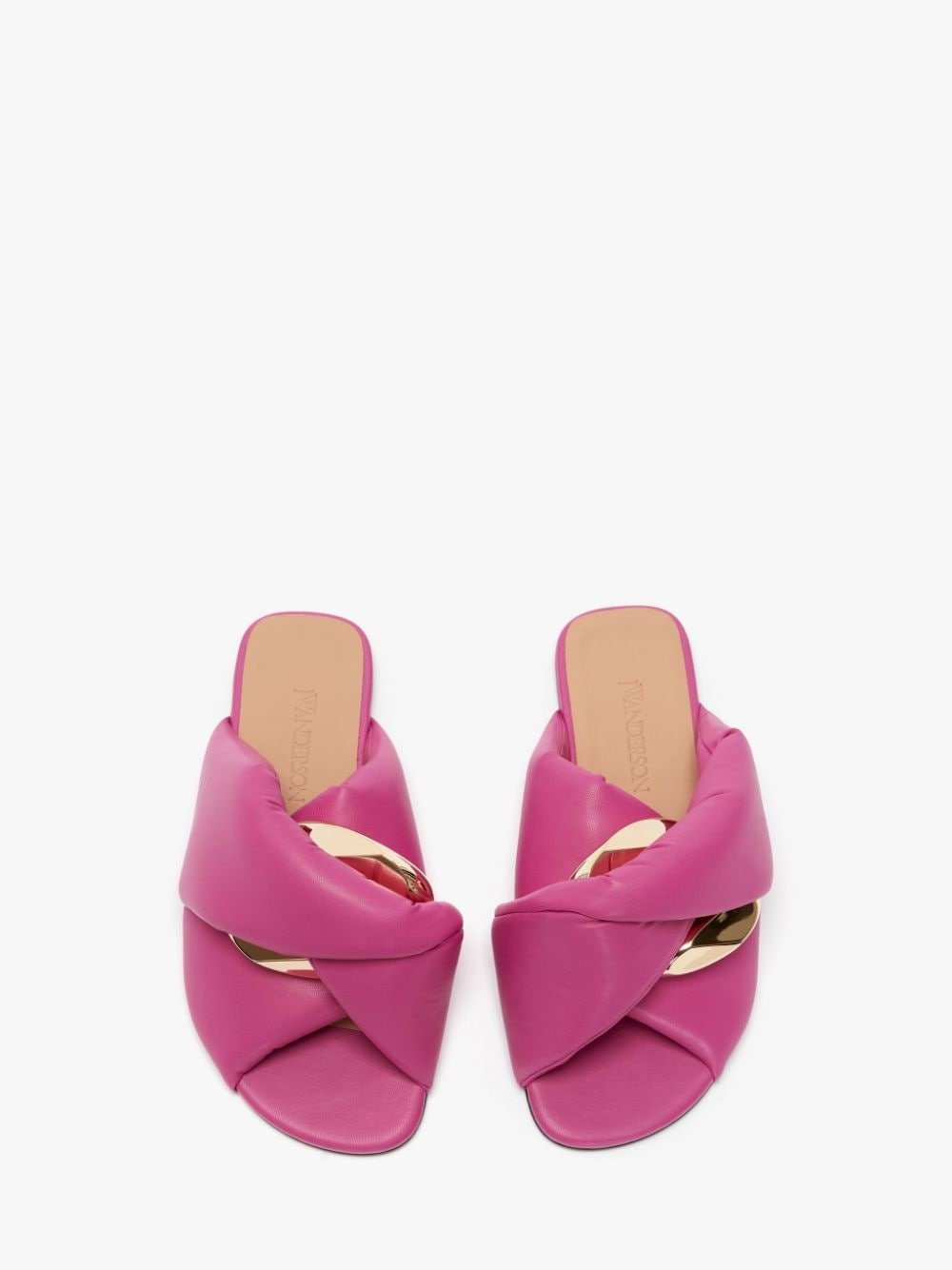WOMEN'S CHAIN TWIST FLAT SANDAL - 4
