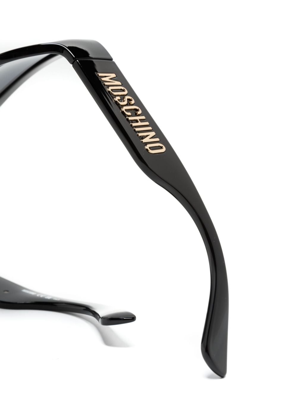 biker-style frame sunglasses - 3