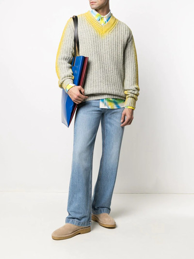 Marni mid-rise bootcut jeans outlook