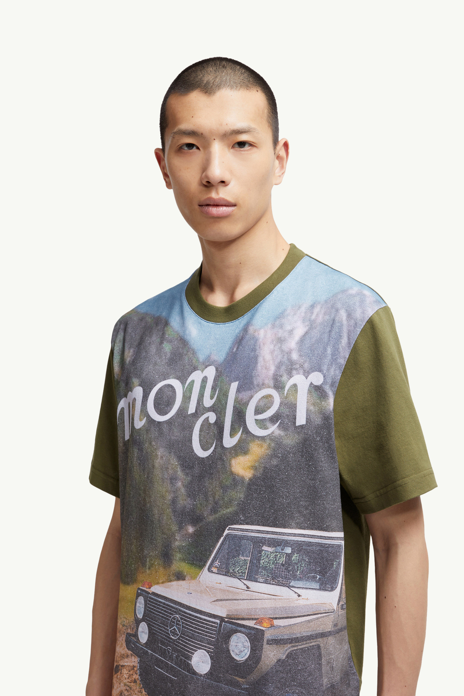 Moncler x Mercedes-Benz by NIGO Printed Cotton T-Shirt - 4