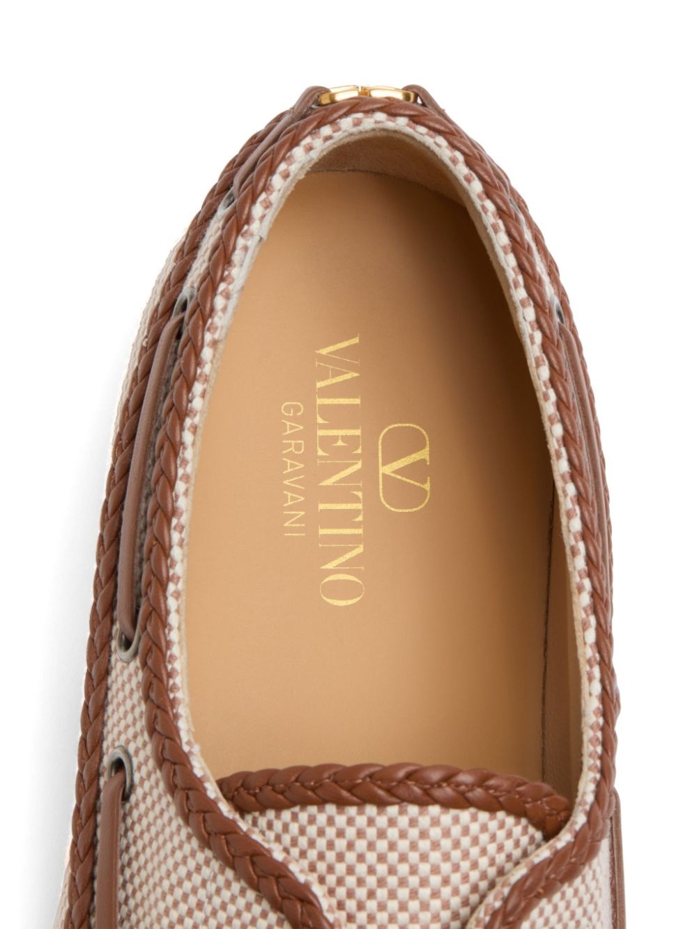 lace-up boat shoes - 5