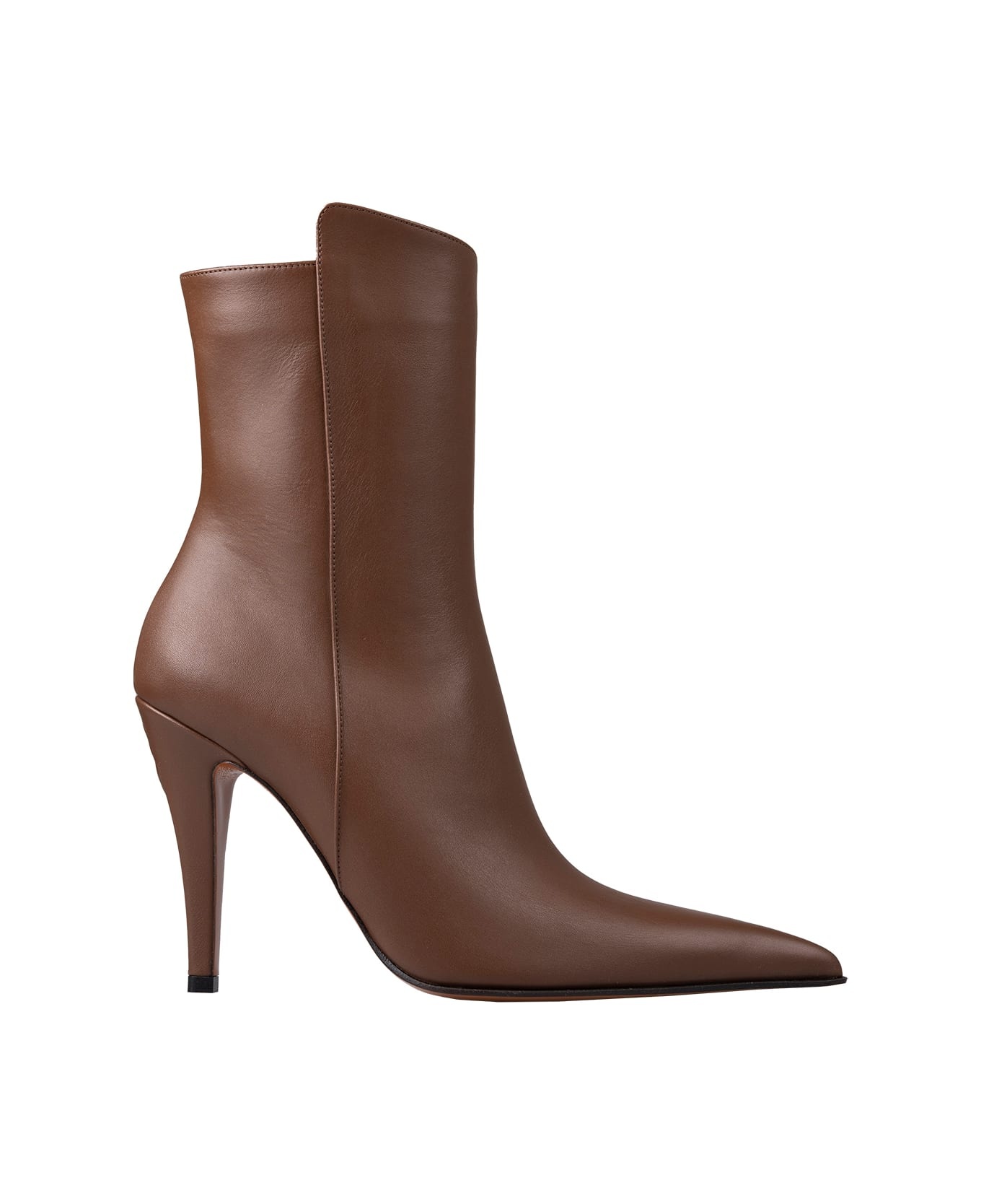 Brown Birdee Ankle Boots - 1