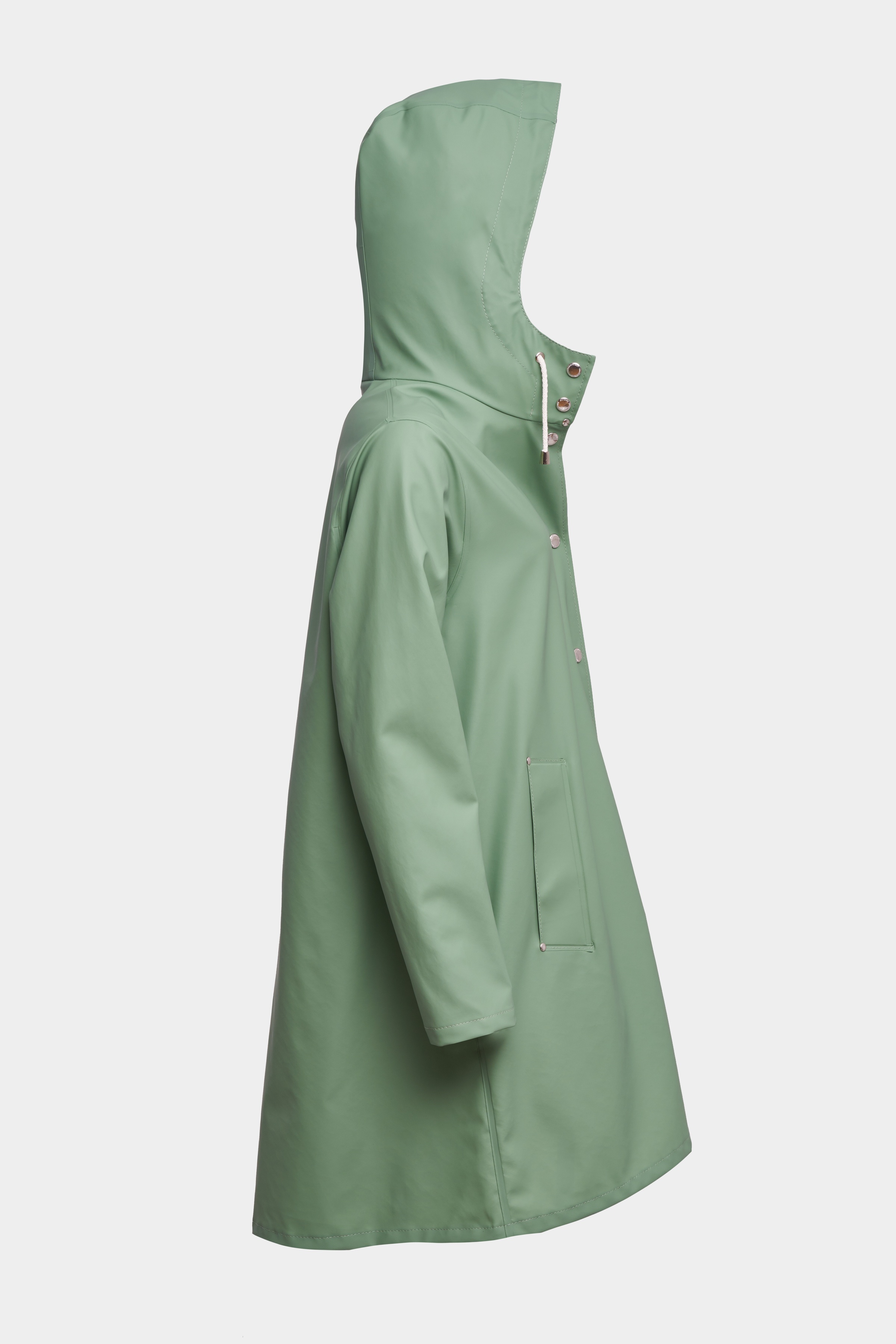 Mosebacke Lightweight Raincoat Loden Green - 5