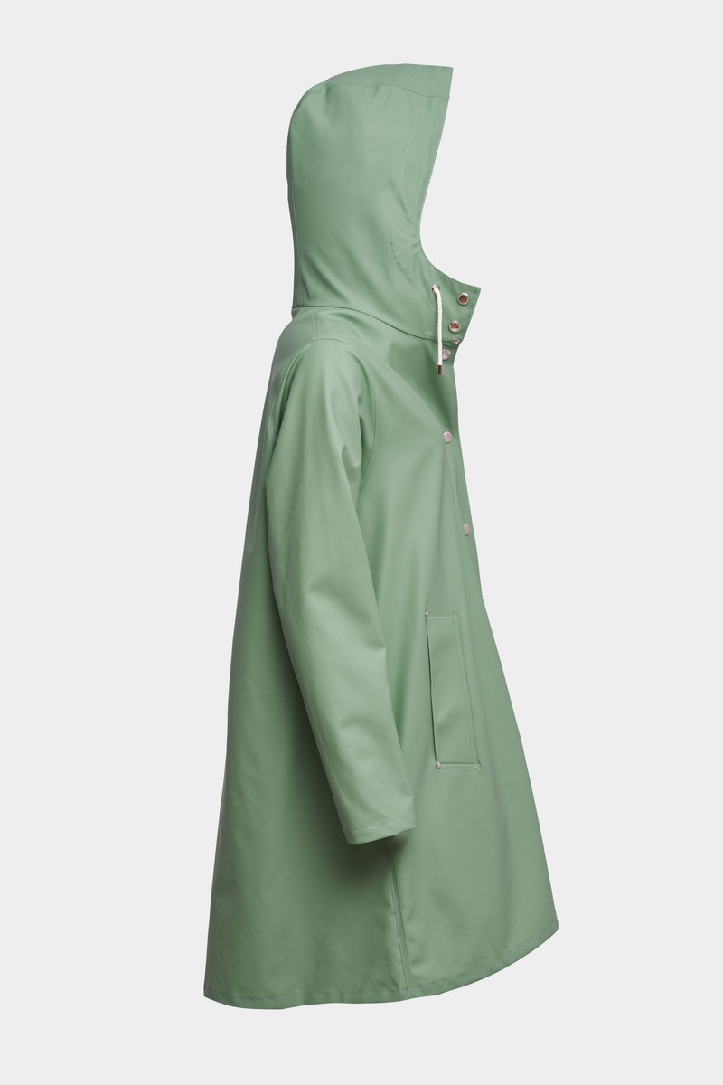 Mosebacke Lightweight Raincoat Loden Green 5