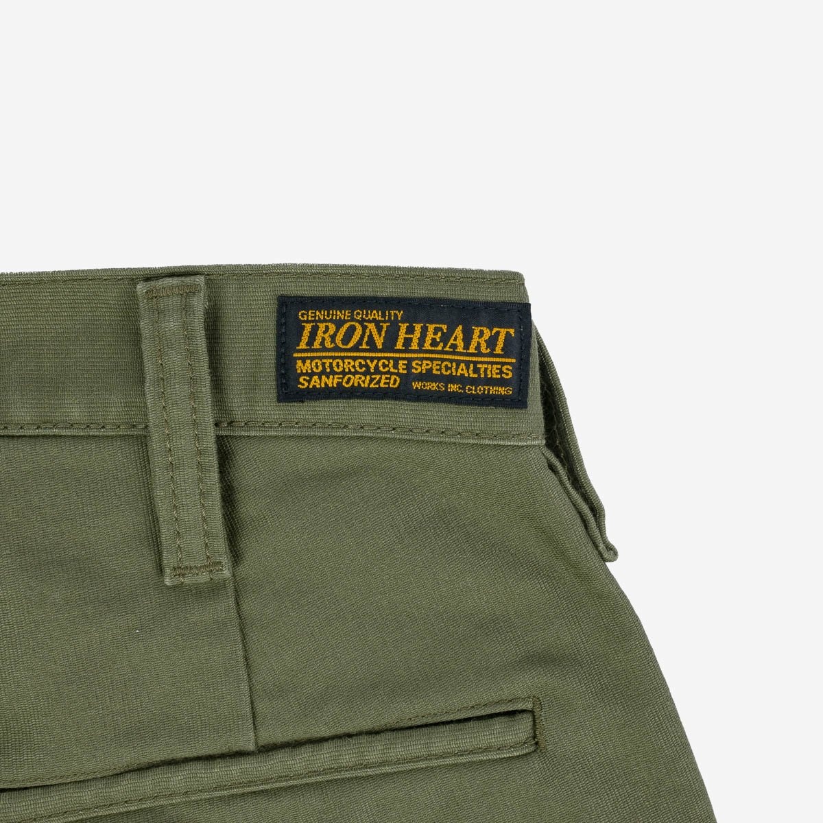 IH-720-OLV 11oz Cotton Whipcord Work Pants - Olive - 7