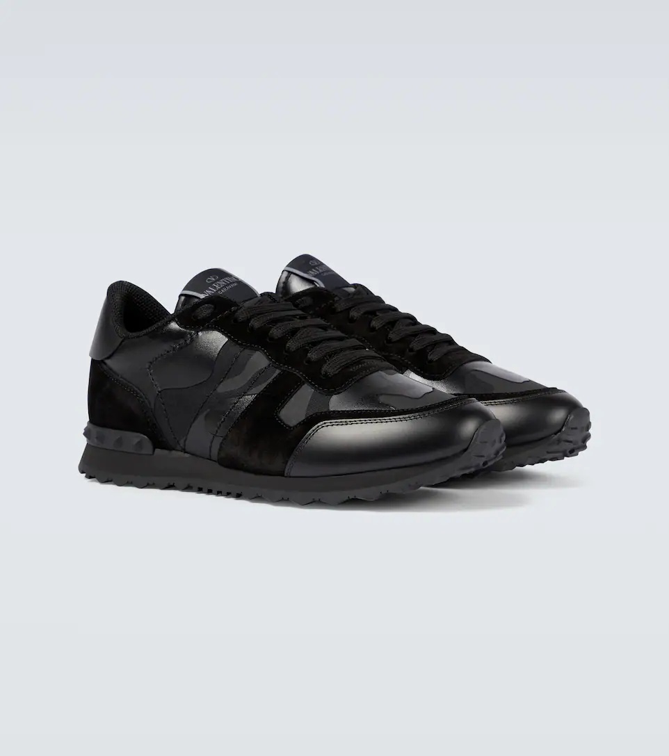 Leather Rockrunner sneakers - 5