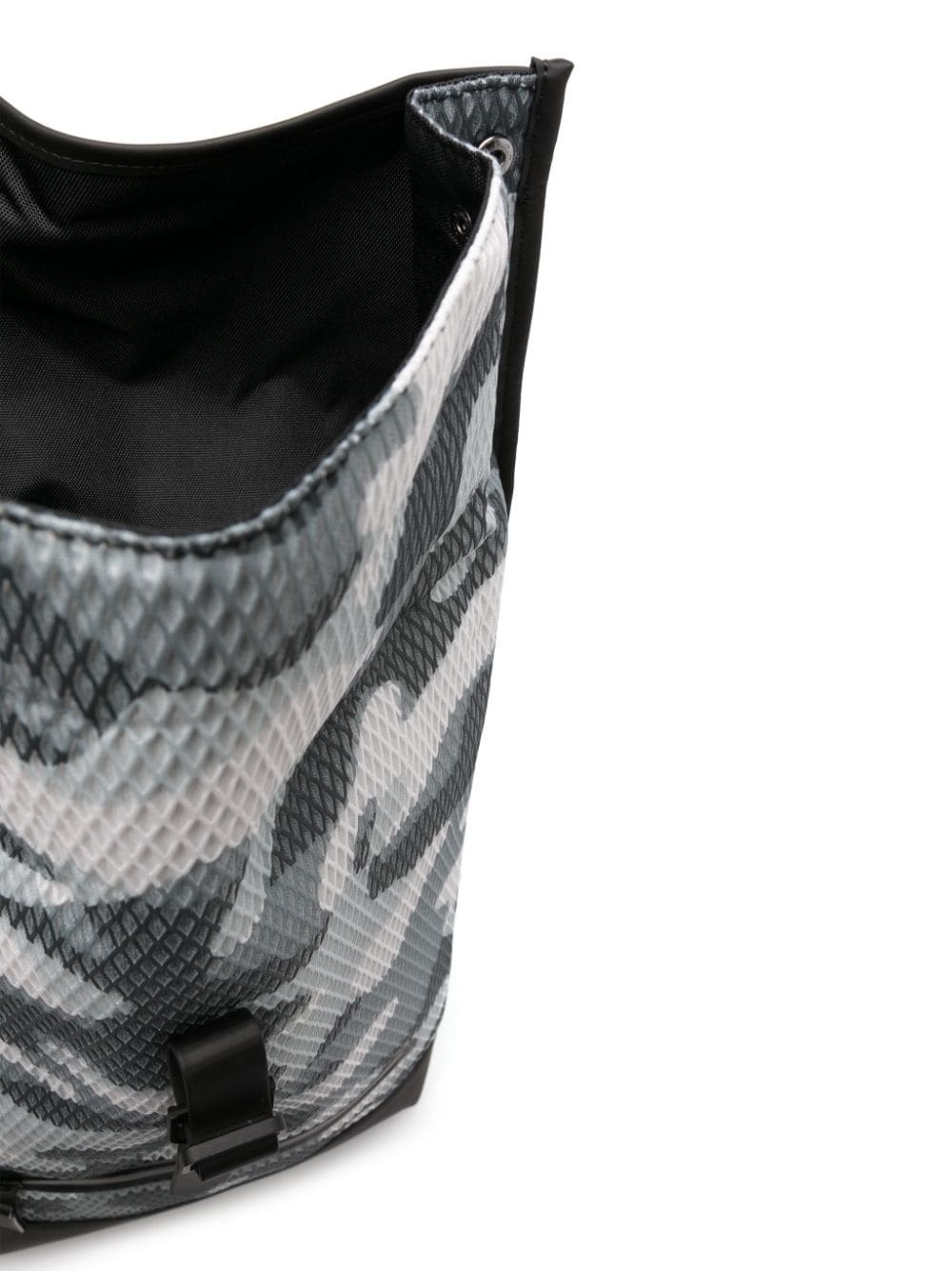 camouflage-print textured backpack - 5