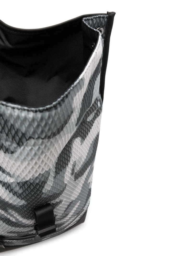 camouflage-print textured backpack 5