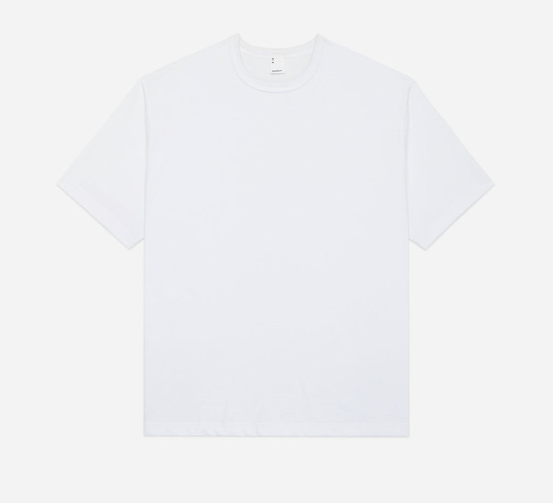 Heavyweight Boxy T-shirt - White - 1