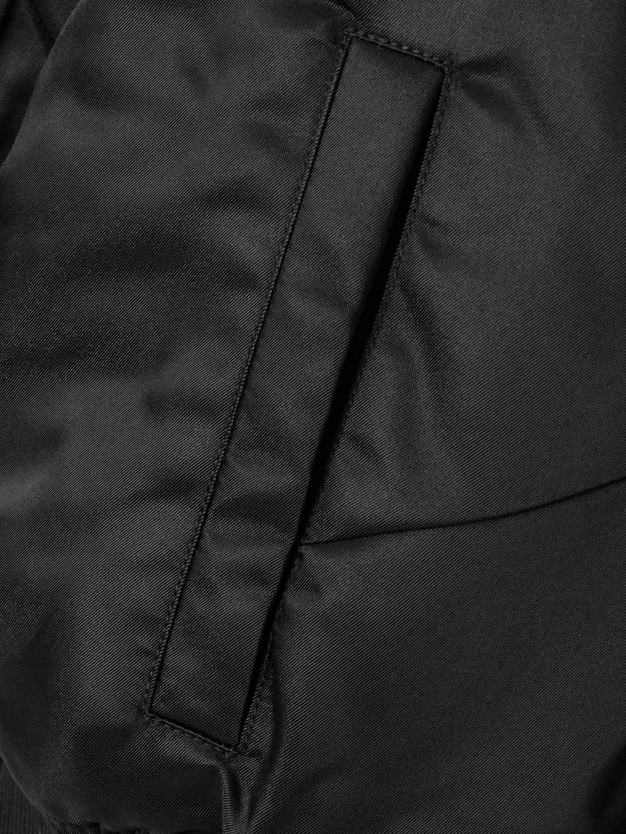 + Shoreditch Ski Club Jett Cropped Recycled Satin-twill Bomber Jacket - 5