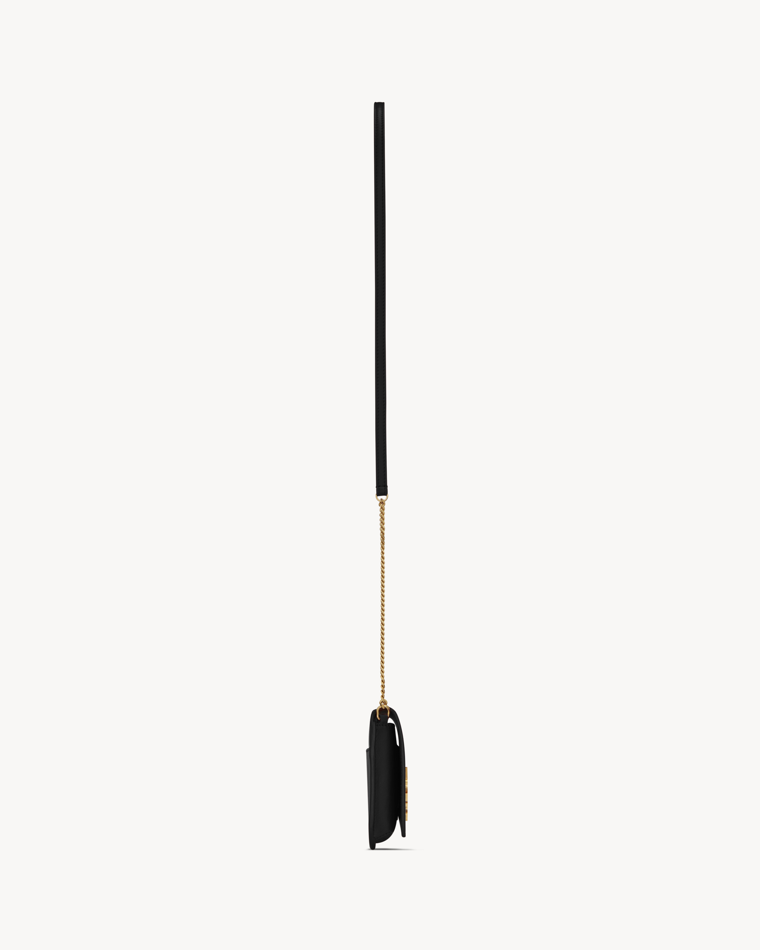 CASSANDRE PHONE HOLDER IN SMOOTH LEATHER - 4