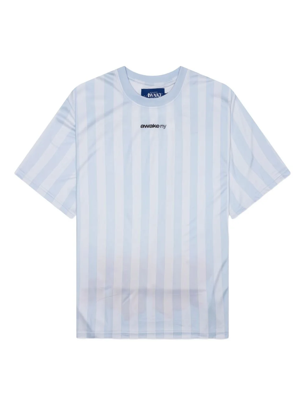 stripe-print T-shirt - 1