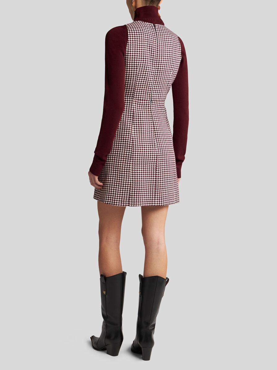 HOUNDSTOOTH DRESS - 4