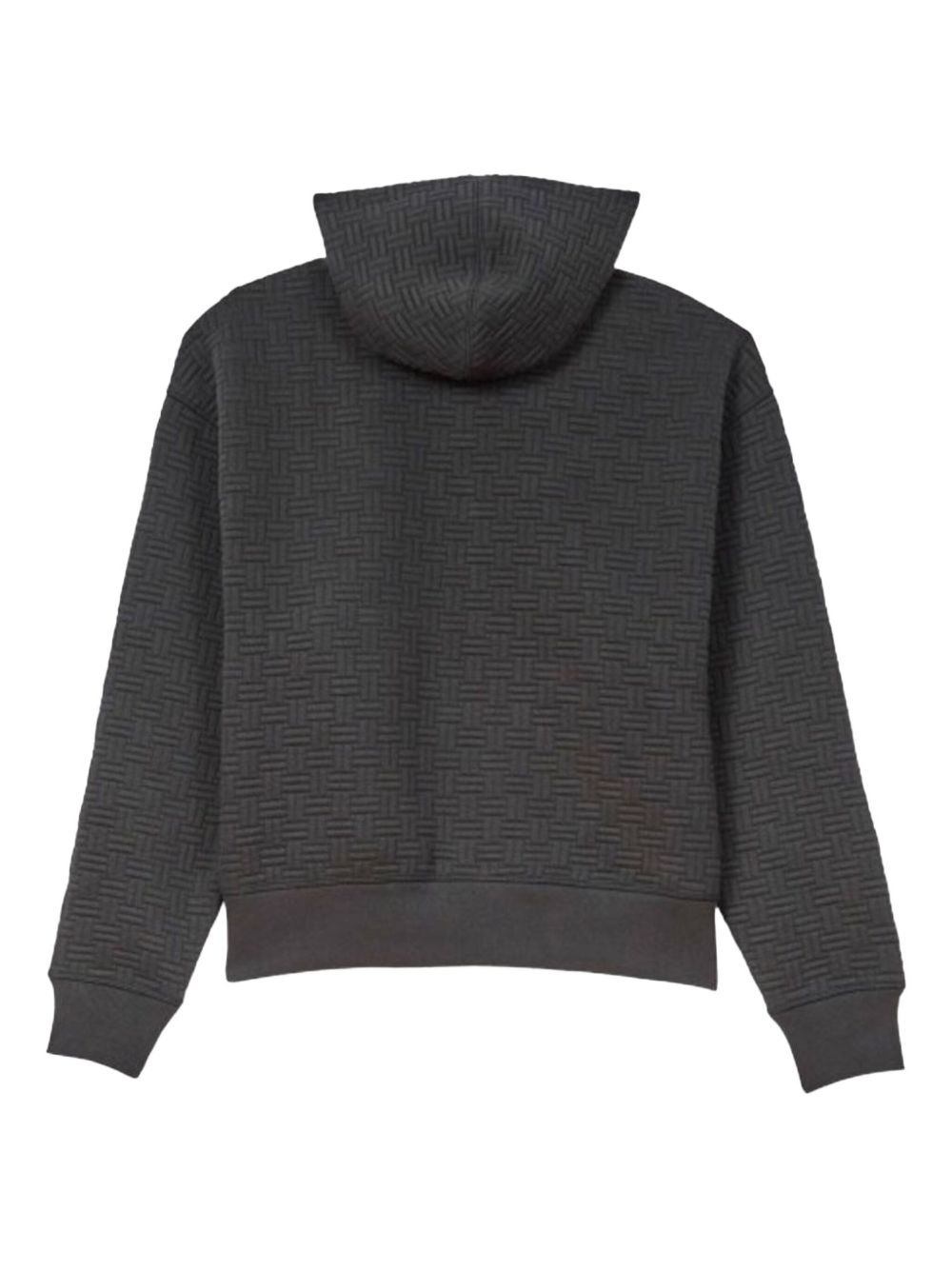 quilted zip-up hoodie - 2