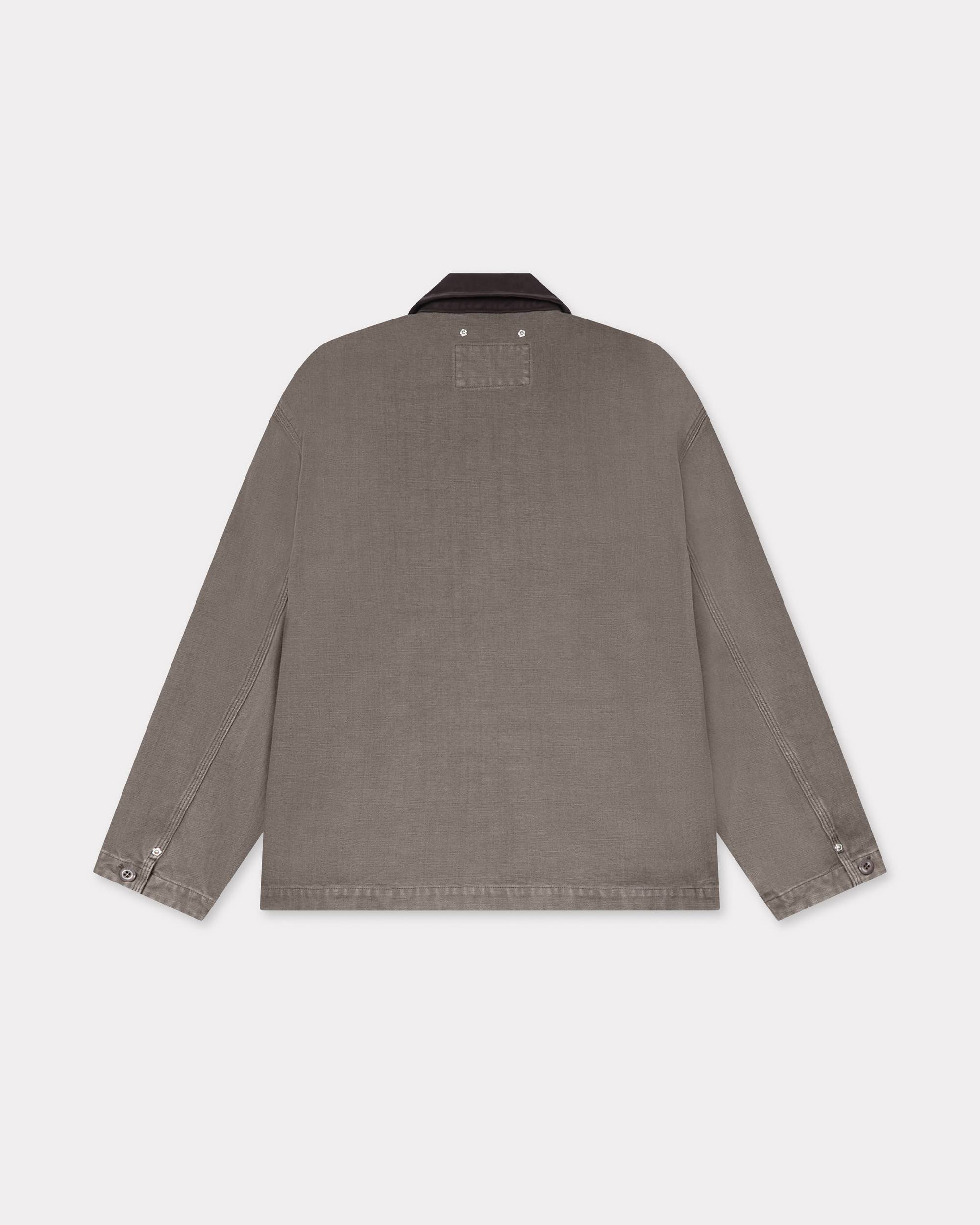'KENZO Paris Chainstitch' workwear jacket in washed cotton - 2