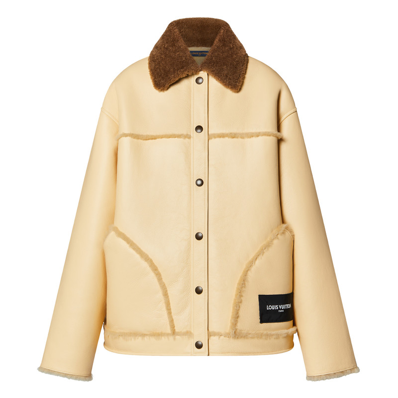 Reversible Boxy Shearling Jacket 1