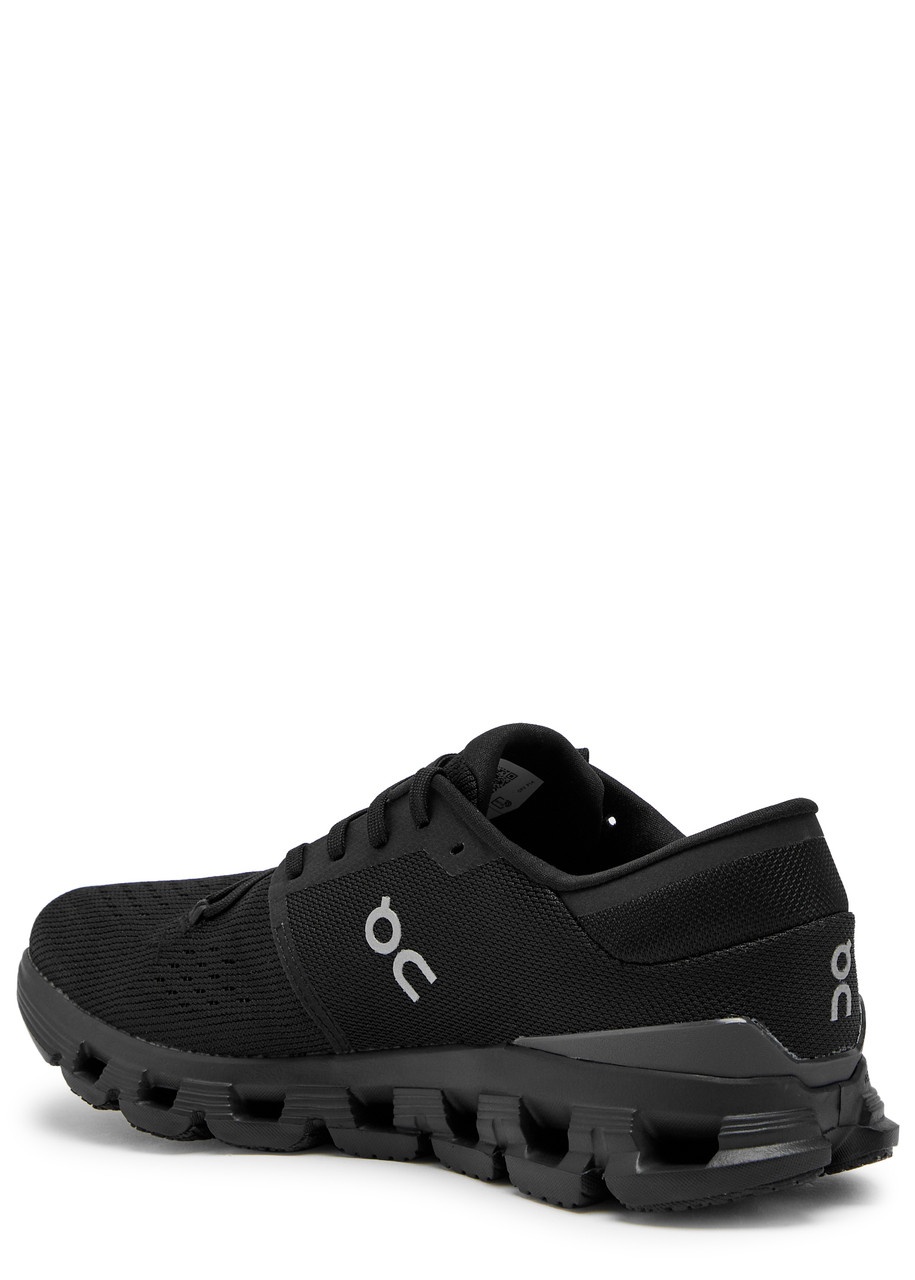 ON Cloud X 4 Panelled Mesh-knit Sneakers - 2