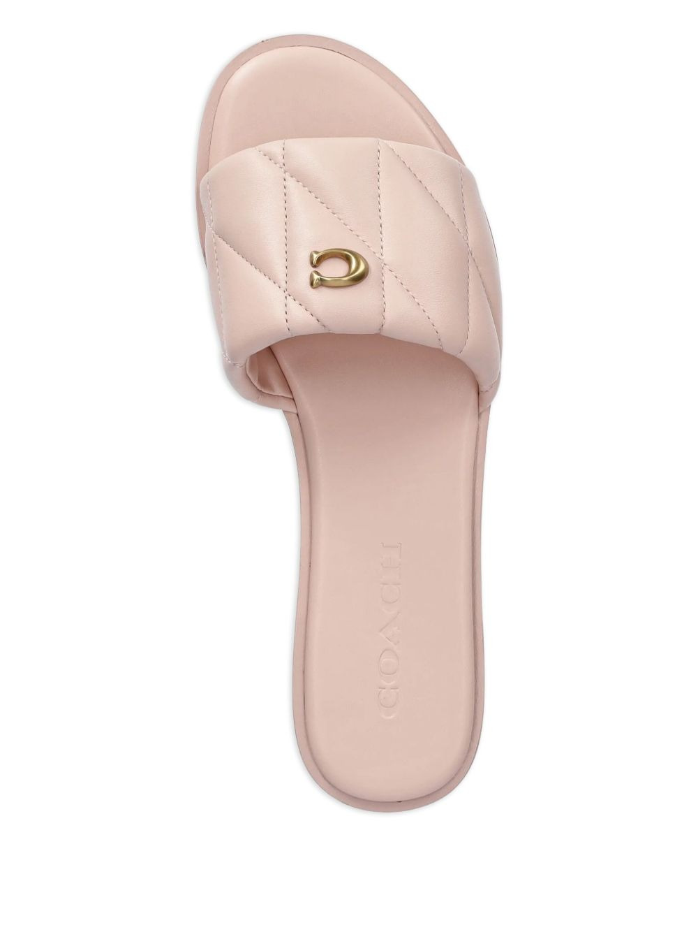 quilted logo slides - 4
