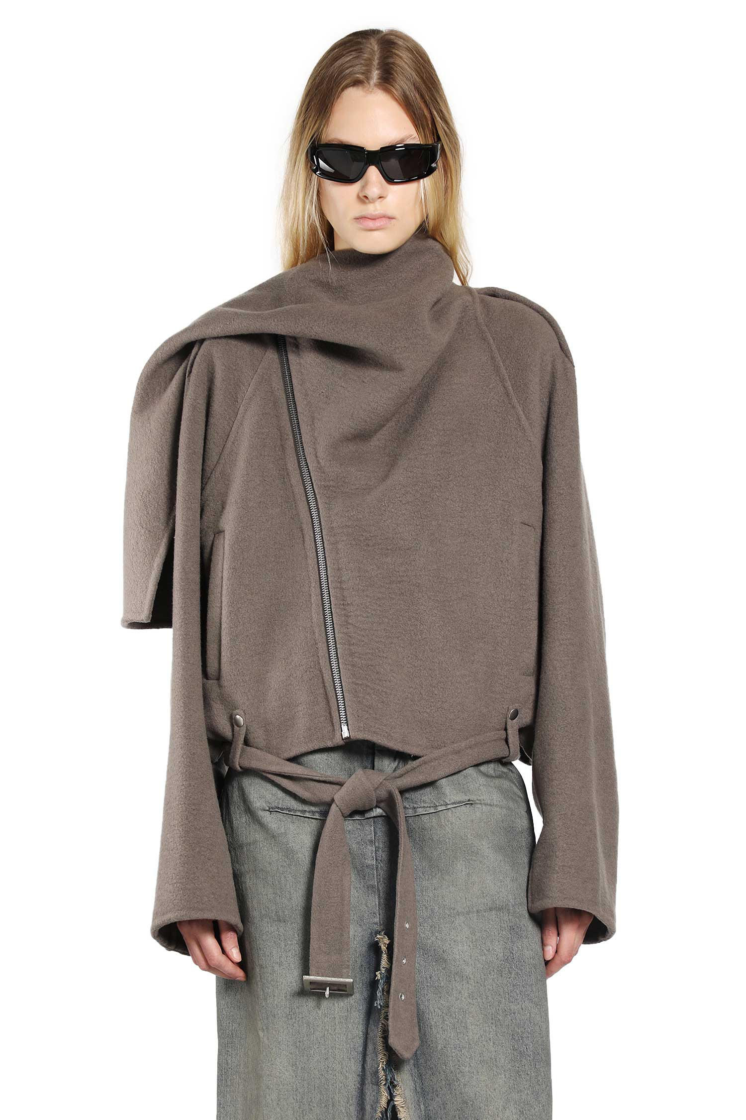 Rick Owens Woman Black Jackets - 6