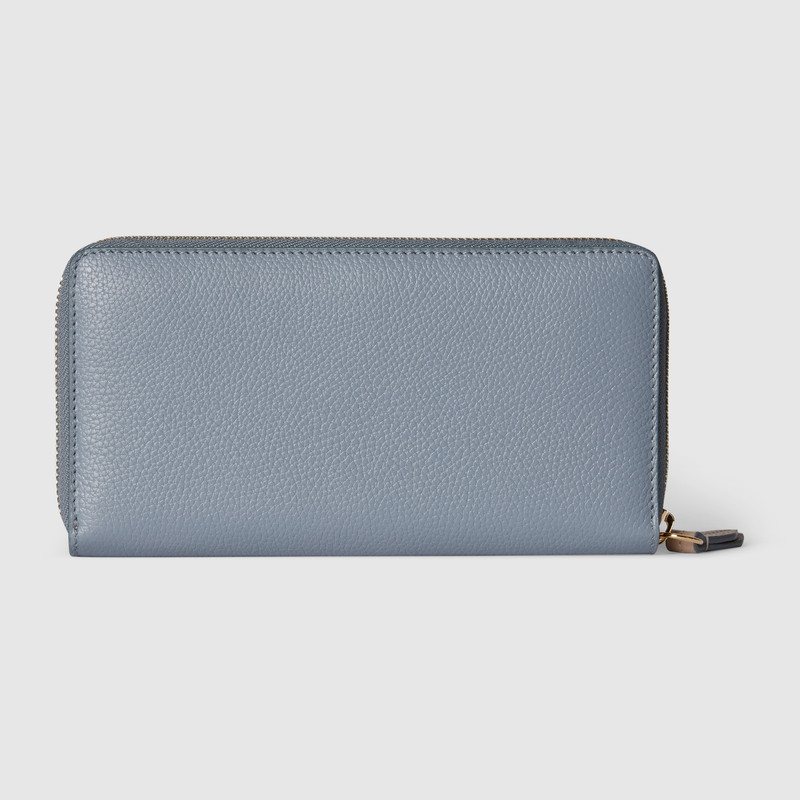 Bi-color GG Marmont zip around wallet 4