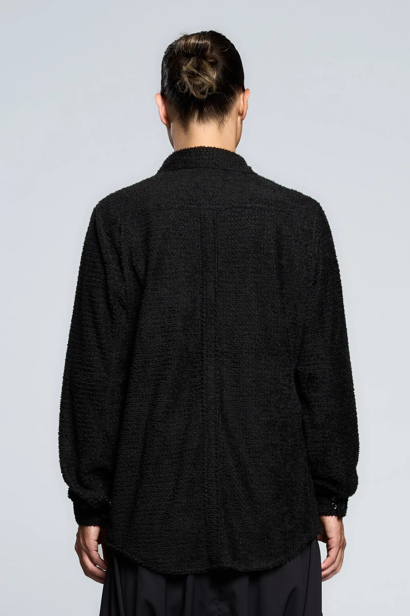 LA1-AD Lofted Knit Fiber Long Sleeve Shirt 4
