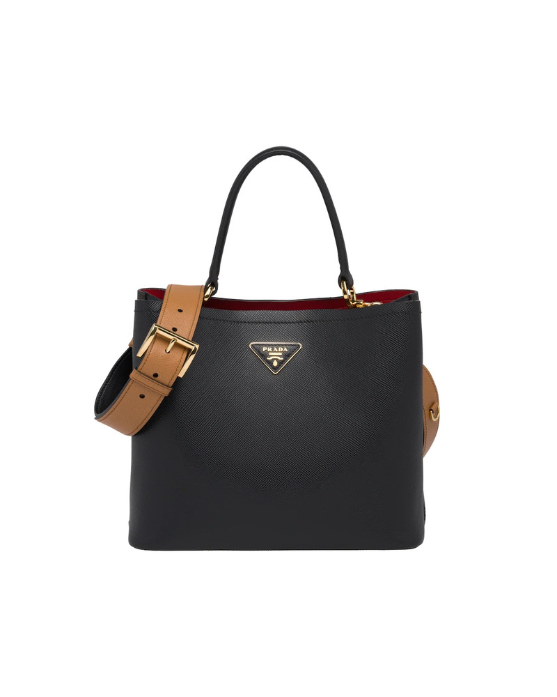 Prada Adjustable Saffiano leather shoulder strap outlook
