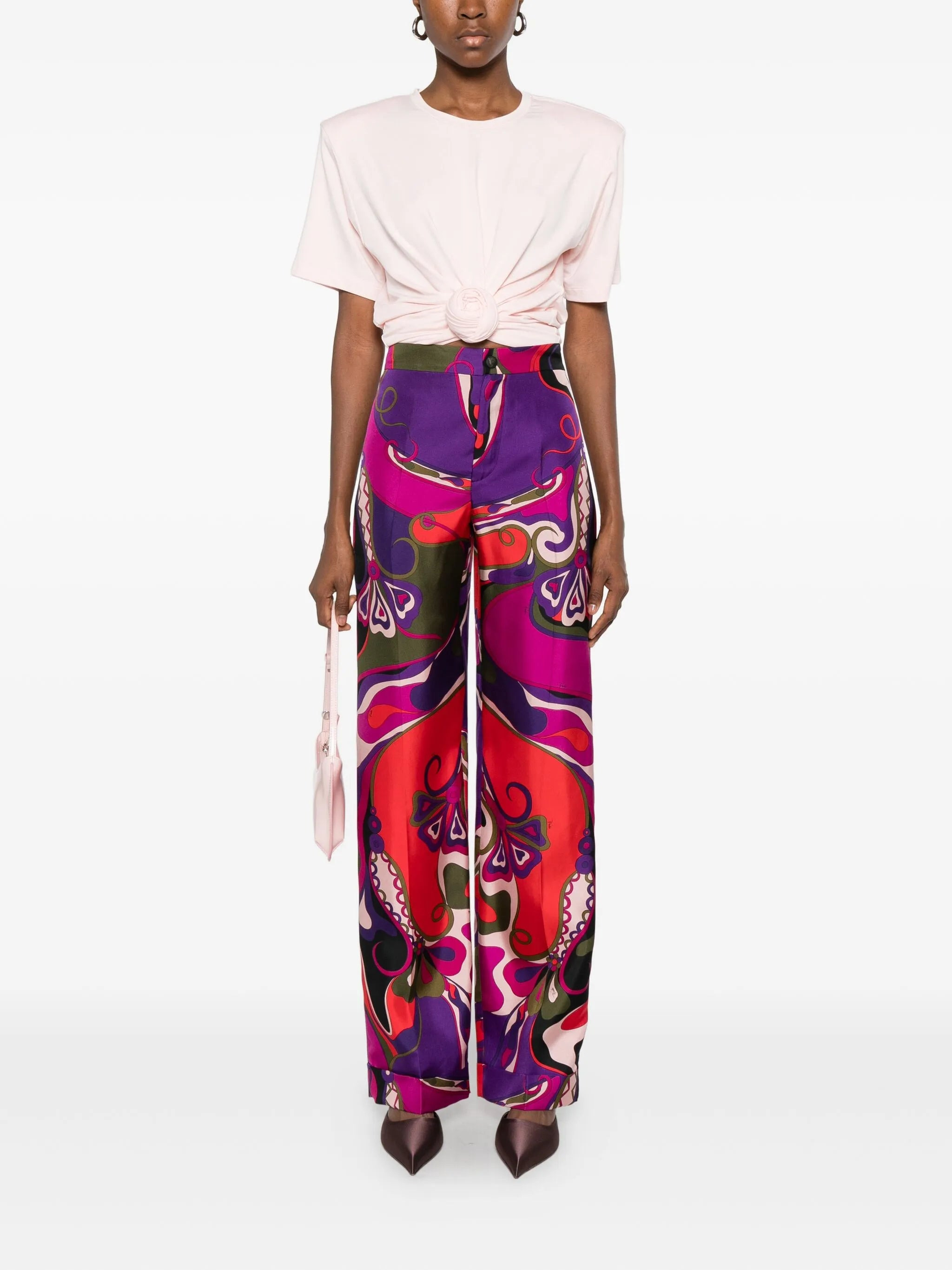 Pucci Abstract-print Trousers - 4